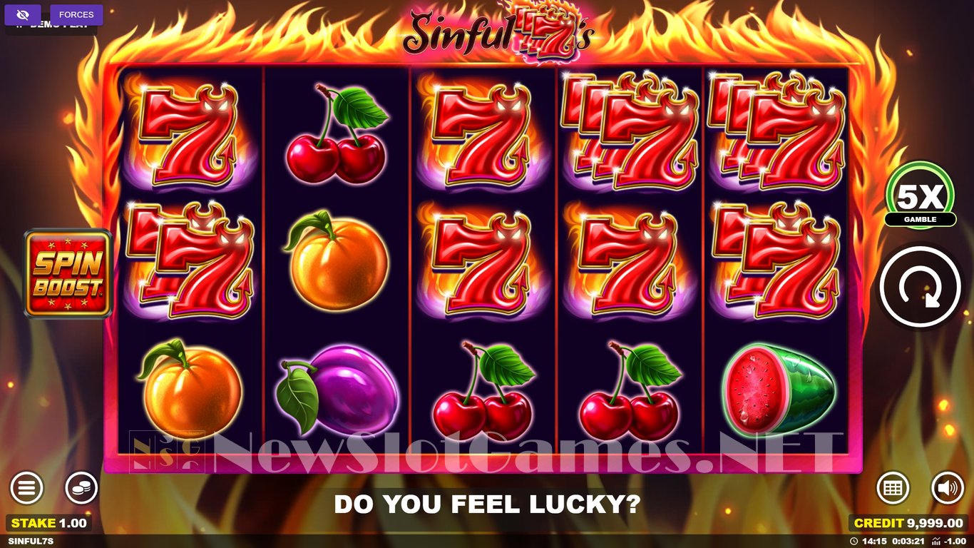 Sinful 7s Slot Slot Image in Demo - pic. 2