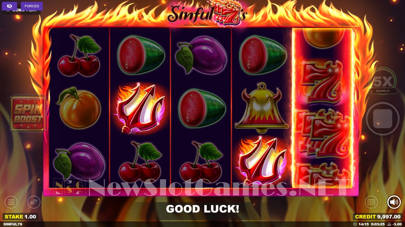 Sinful 7s Slot Slot Image in Demo - pic. 3