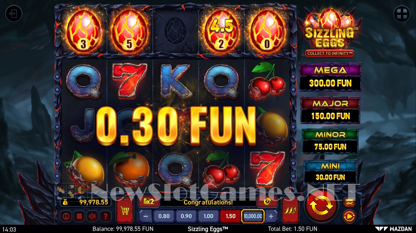 Sizzling Eggs™ Slot Slot Image in Demo - pic. 17