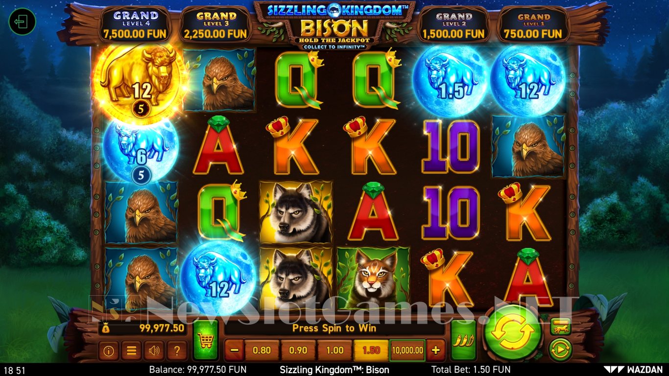 Sizzling Kingdom™ Bison Slot Slot Image in Demo - pic. 12