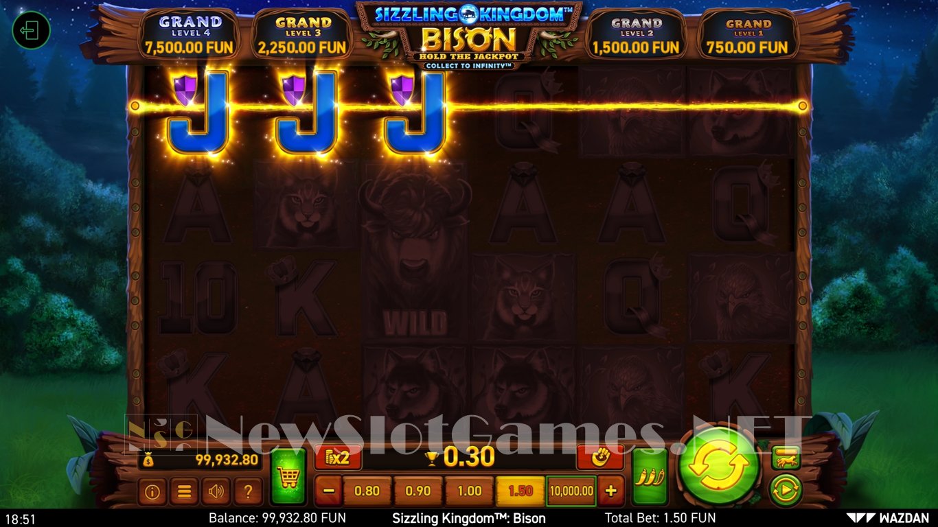 Sizzling Kingdom™ Bison Slot Slot Image in Demo - pic. 13