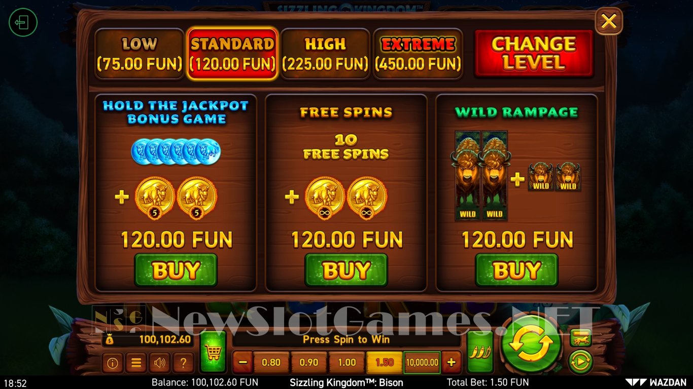 Sizzling Kingdom™ Bison Slot Slot Image in Demo - pic. 19