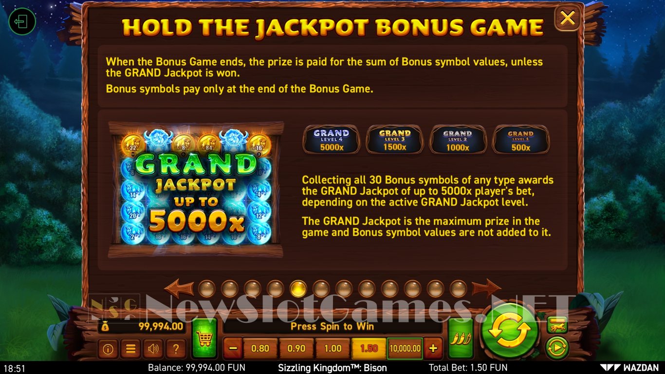 Sizzling Kingdom™ Bison Slot Slot Image in Demo - pic. 6