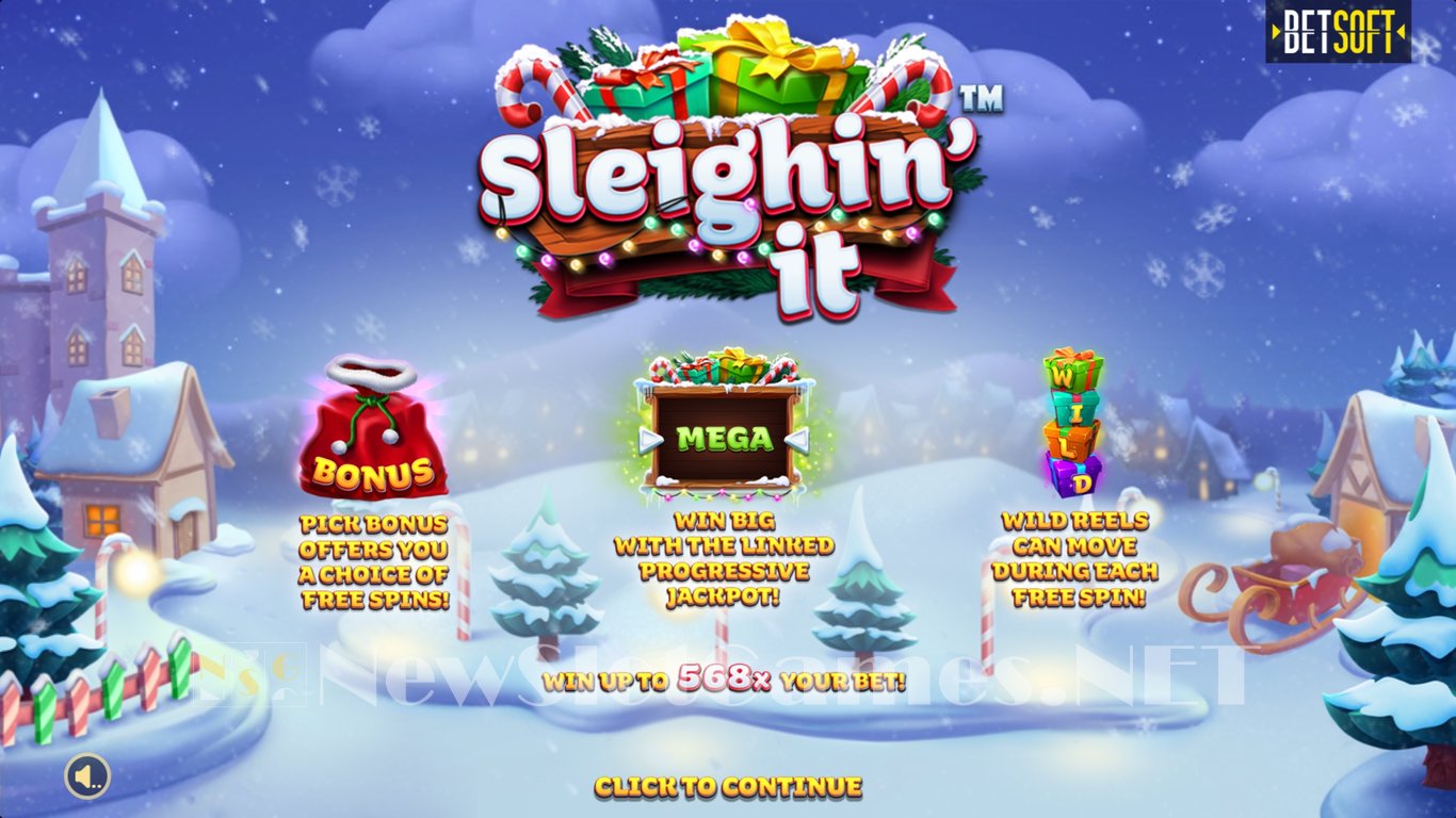 Sleighin It Slot Demo Image