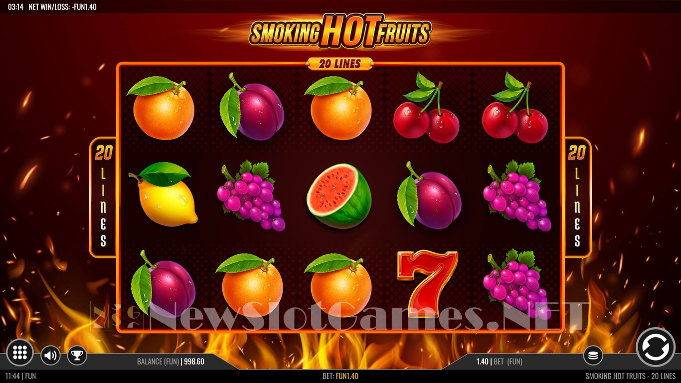 Smoking Hot Fruits 20 Slot Slot Image in Demo - pic. 4