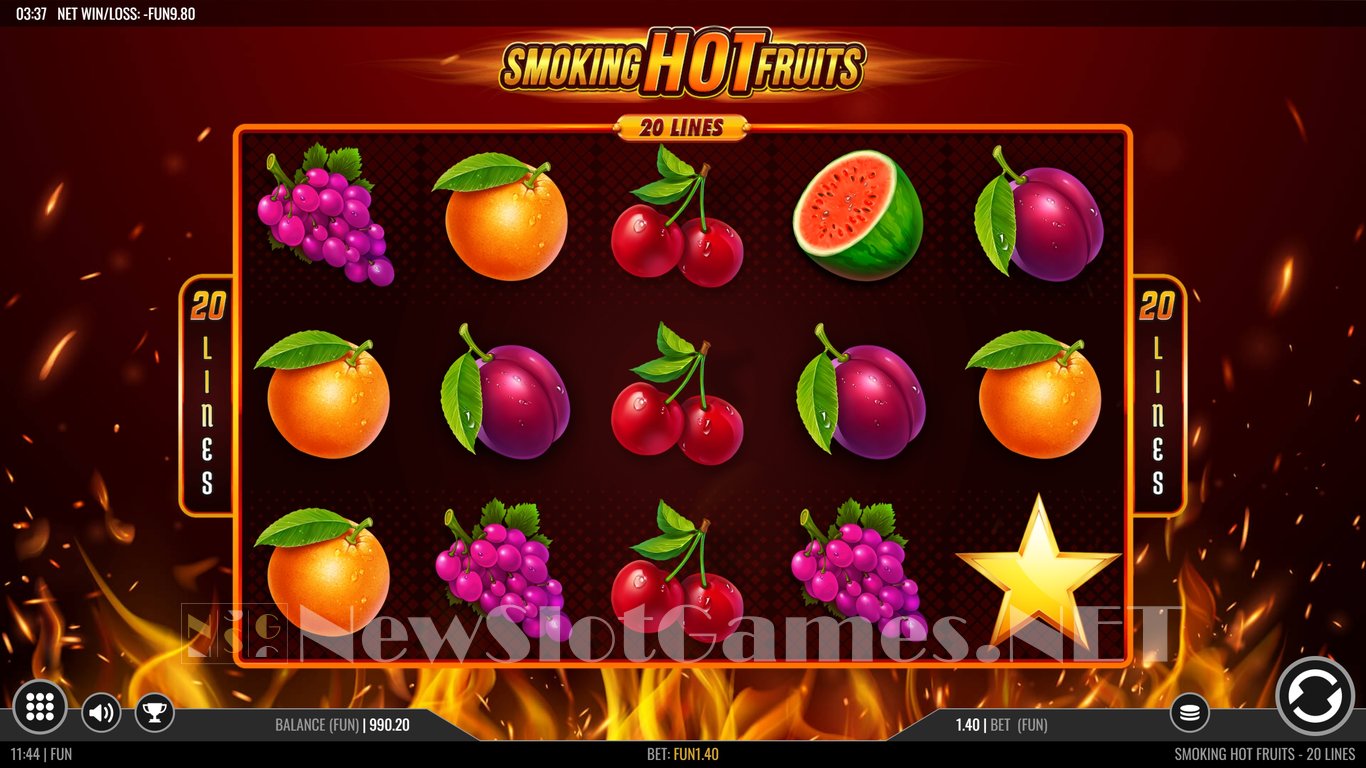 Smoking Hot Fruits 20 Slot Slot Image in Demo - pic. 5