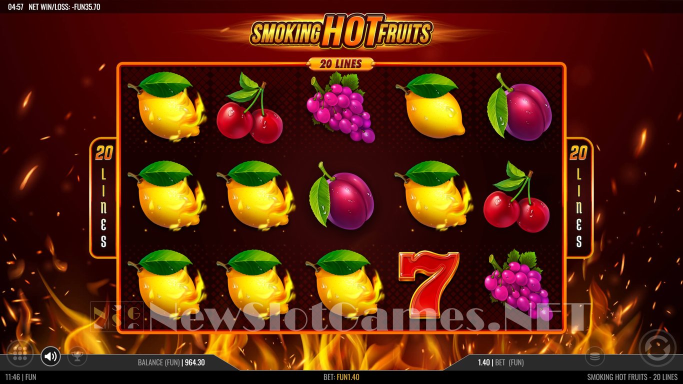 Smoking Hot Fruits 20 Slot Slot Image in Demo - pic. 8