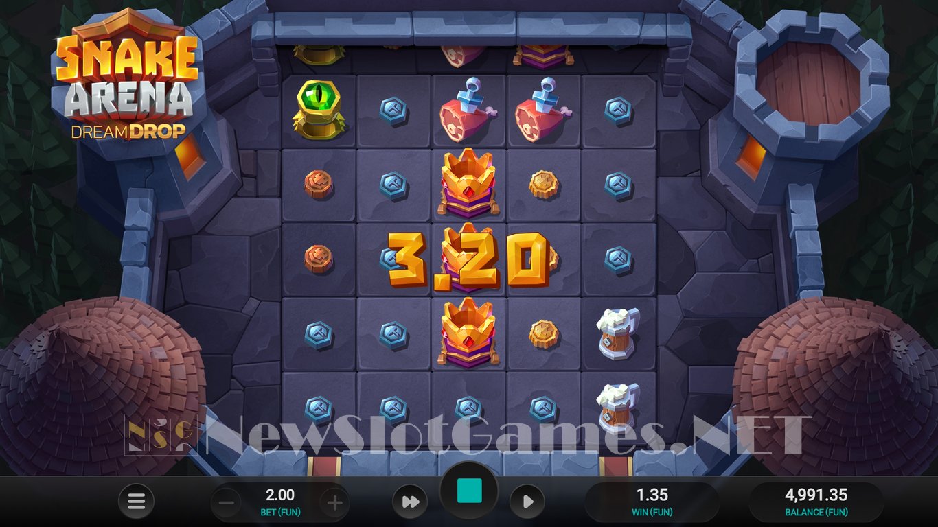 Snake Arena Dream Drop Slot Slot Image in Demo - pic. 3