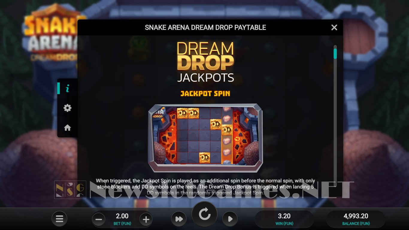 Snake Arena Dream Drop Slot Slot Image in Demo - pic. 4