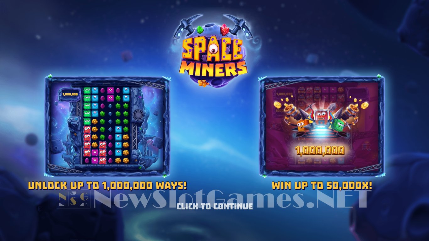 Space Miners Slot Demo Image