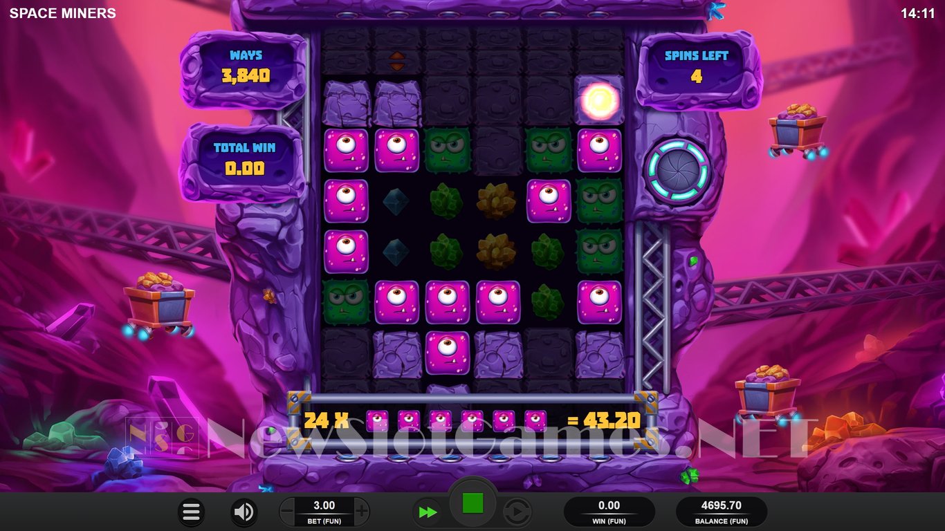Space Miners Slot Slot Image in Demo - pic. 12