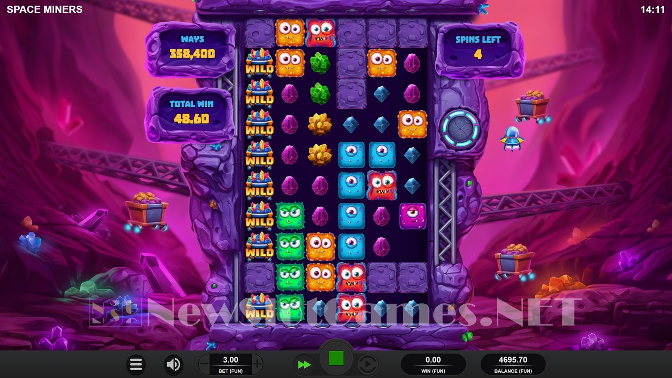 Space Miners Slot Slot Image in Demo - pic. 15