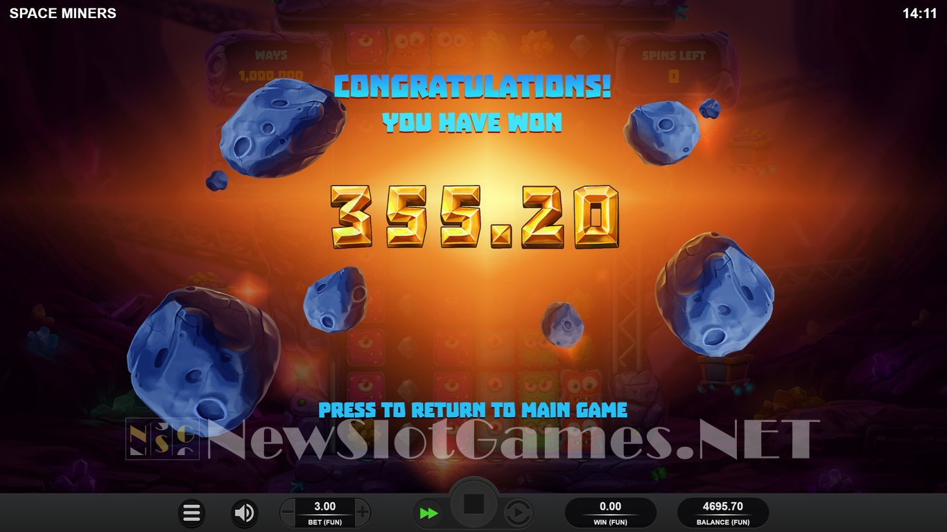 Space Miners Slot Slot Image in Demo - pic. 19