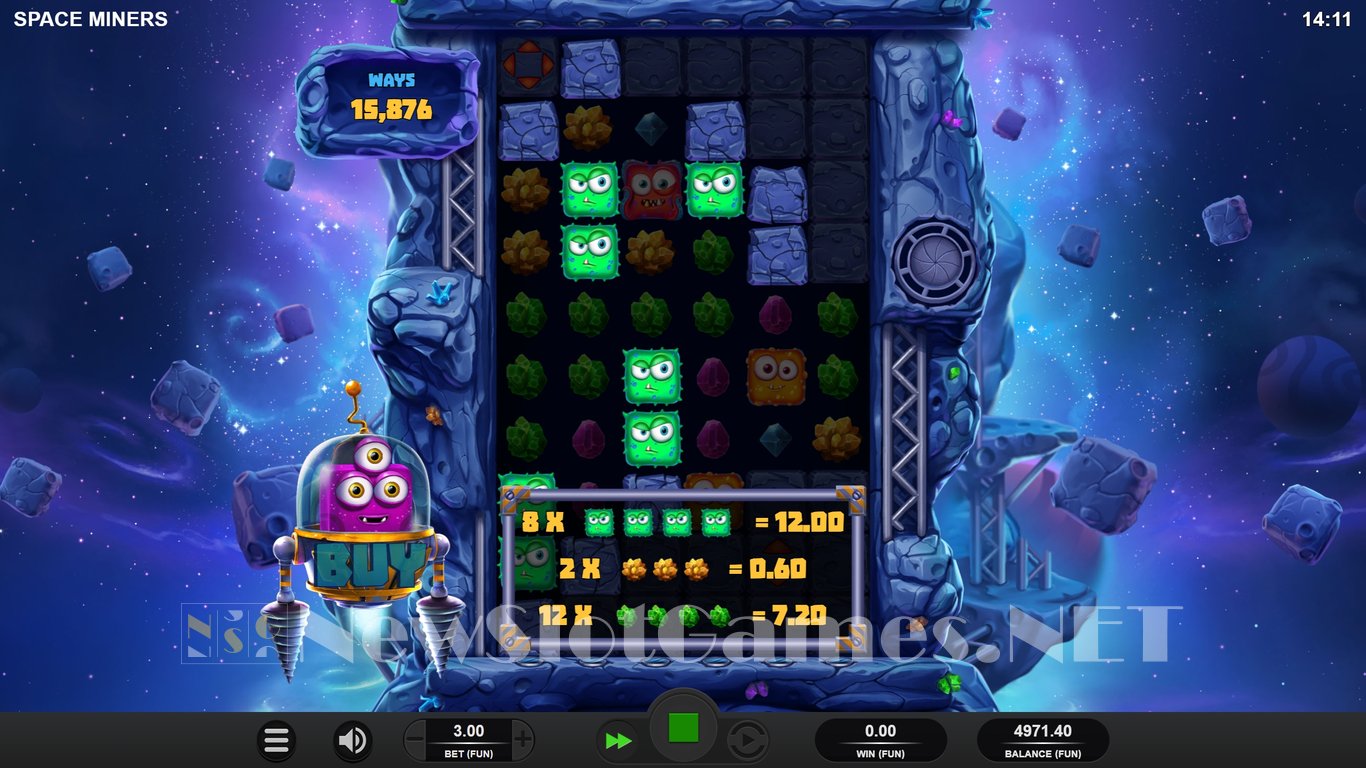 Space Miners Slot Slot Image in Demo - pic. 9