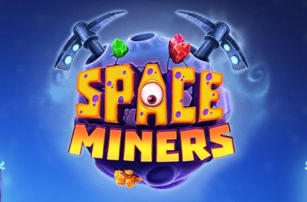 Space Miners Slot Logo