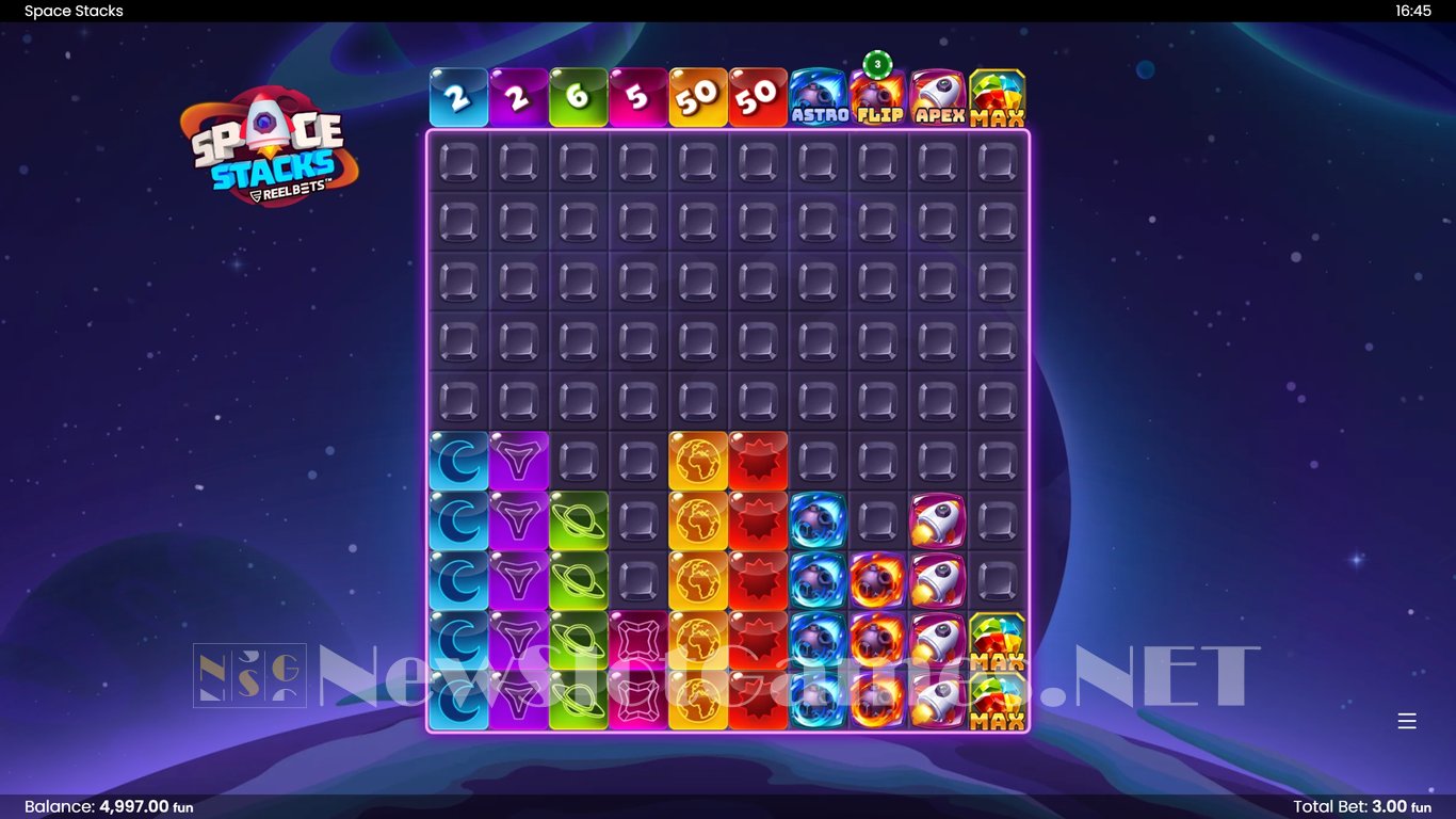 Space Stacks Slot Slot Image in Demo - pic. 2