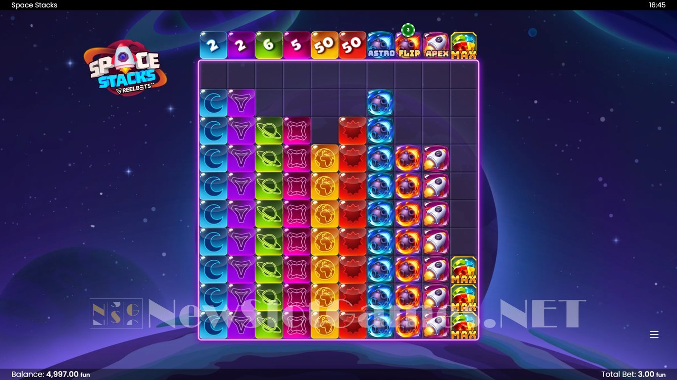 Space Stacks Slot Slot Image in Demo - pic. 3