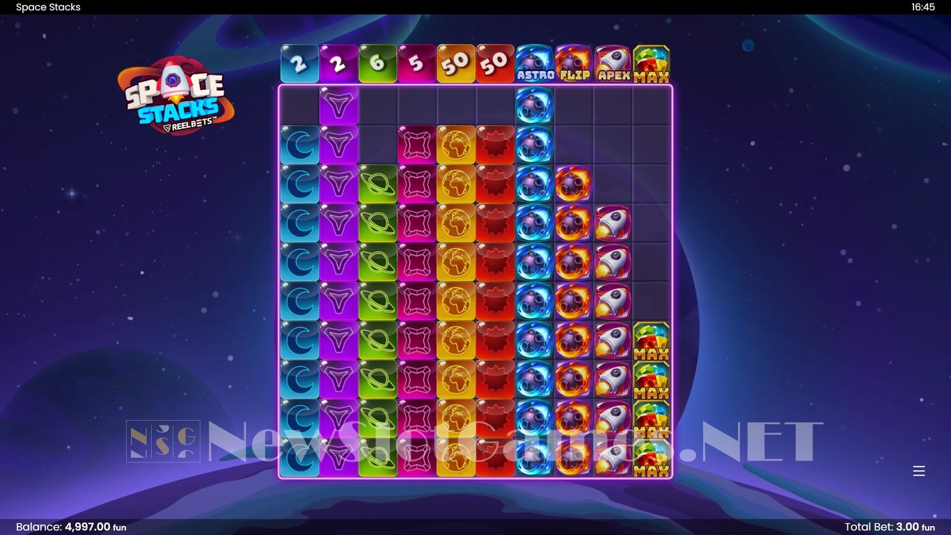 Space Stacks Slot Slot Image in Demo - pic. 4