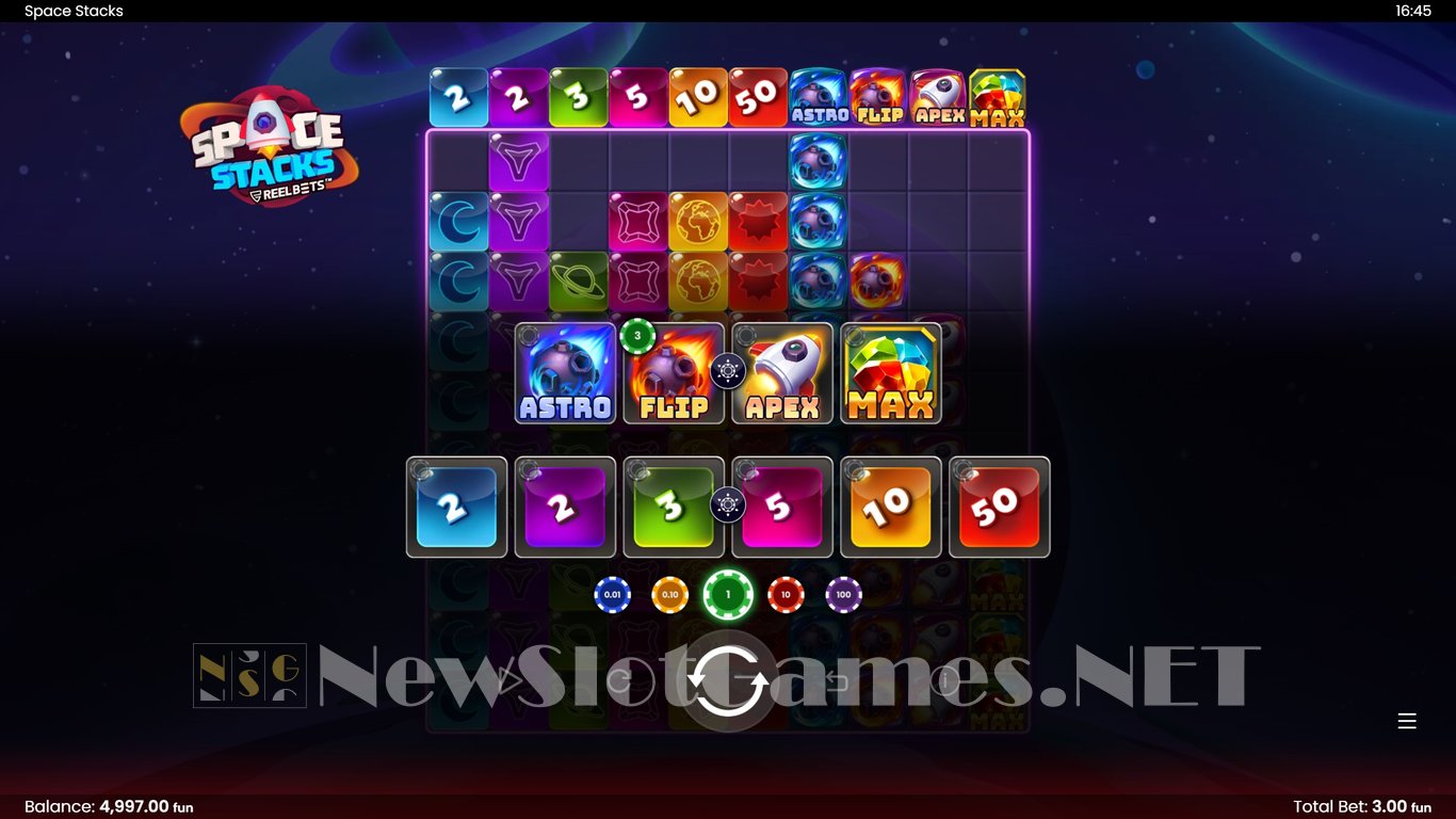 Space Stacks Slot Slot Image in Demo - pic. 5