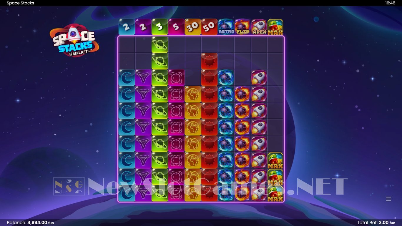 Space Stacks Slot Slot Image in Demo - pic. 9
