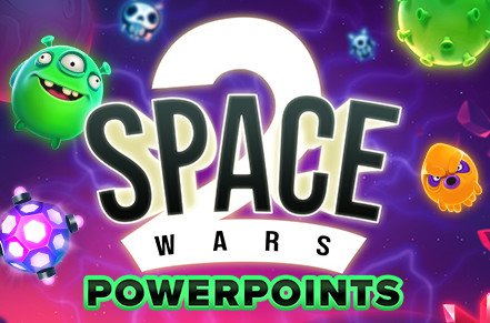 Space Wars 2 PowerPoints  Slot Logo