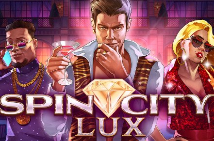 Spin City Lux Slot Logo