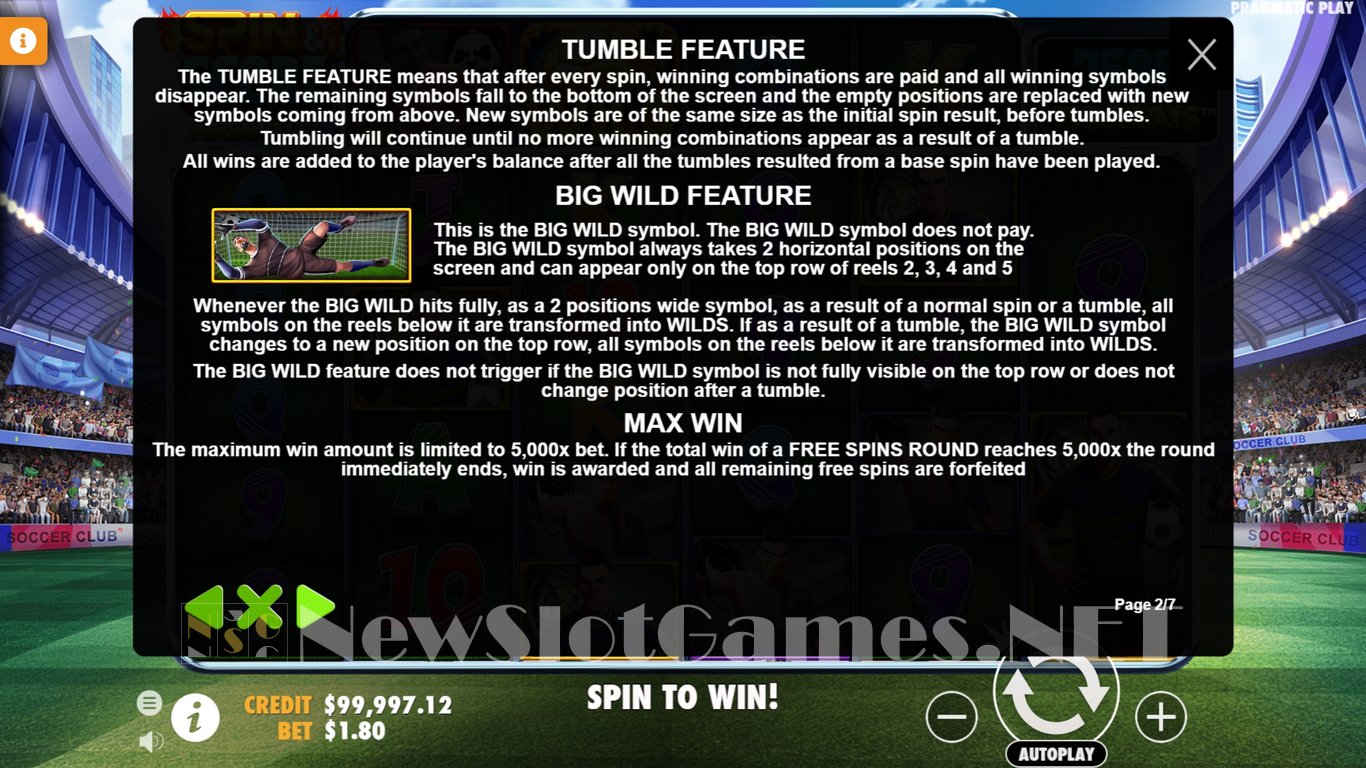 Spin & Score Megaways Slot Slot Image in Demo - pic. 4