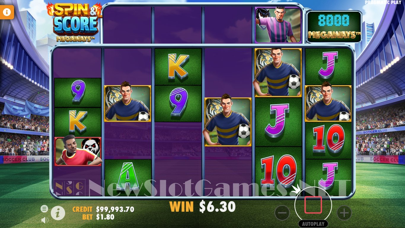 Spin & Score Megaways Slot Slot Image in Demo - pic. 7
