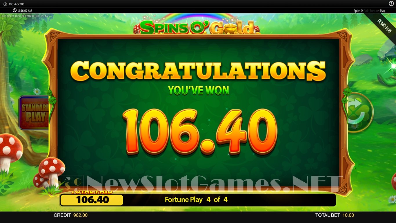 Spins o Gold Slot Slot Image in Demo - pic. 11