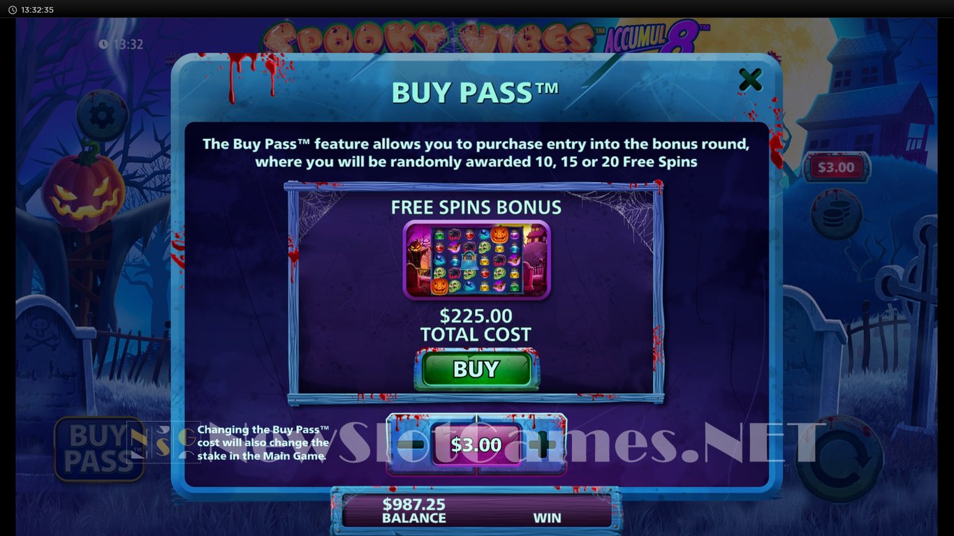 Spooky Vibes Accumul8 Slot Slot Image in Demo - pic. 11