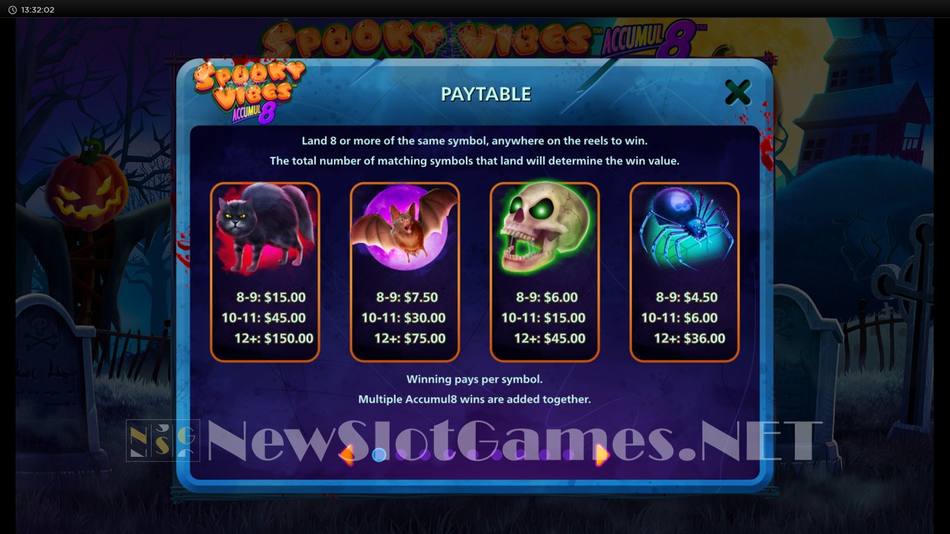Spooky Vibes Accumul8 Slot Slot Image in Demo - pic. 3