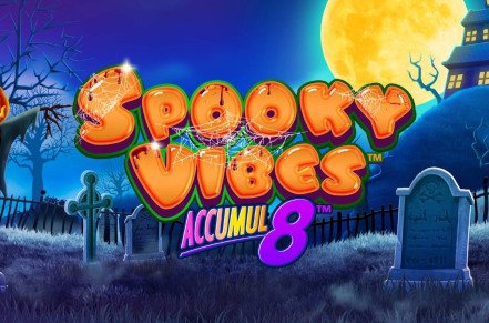 Spooky Vibes Accumul8 Slot Logo
