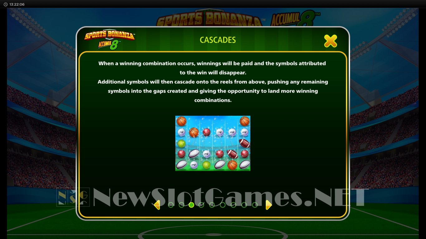 Sports Bonanza Accumul8 Slot Slot Image in Demo - pic. 6