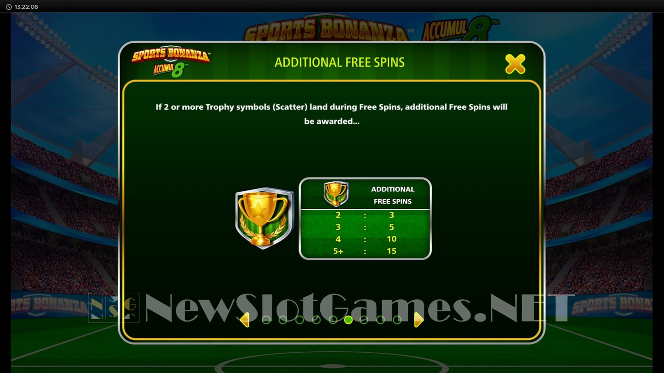 Sports Bonanza Accumul8 Slot Slot Image in Demo - pic. 8