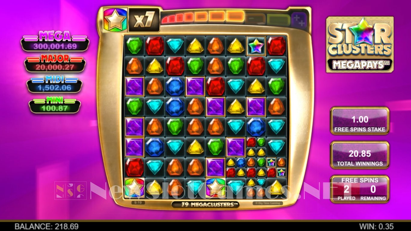 Star Clusters Megapays Slot Slot Image in Demo - pic. 5