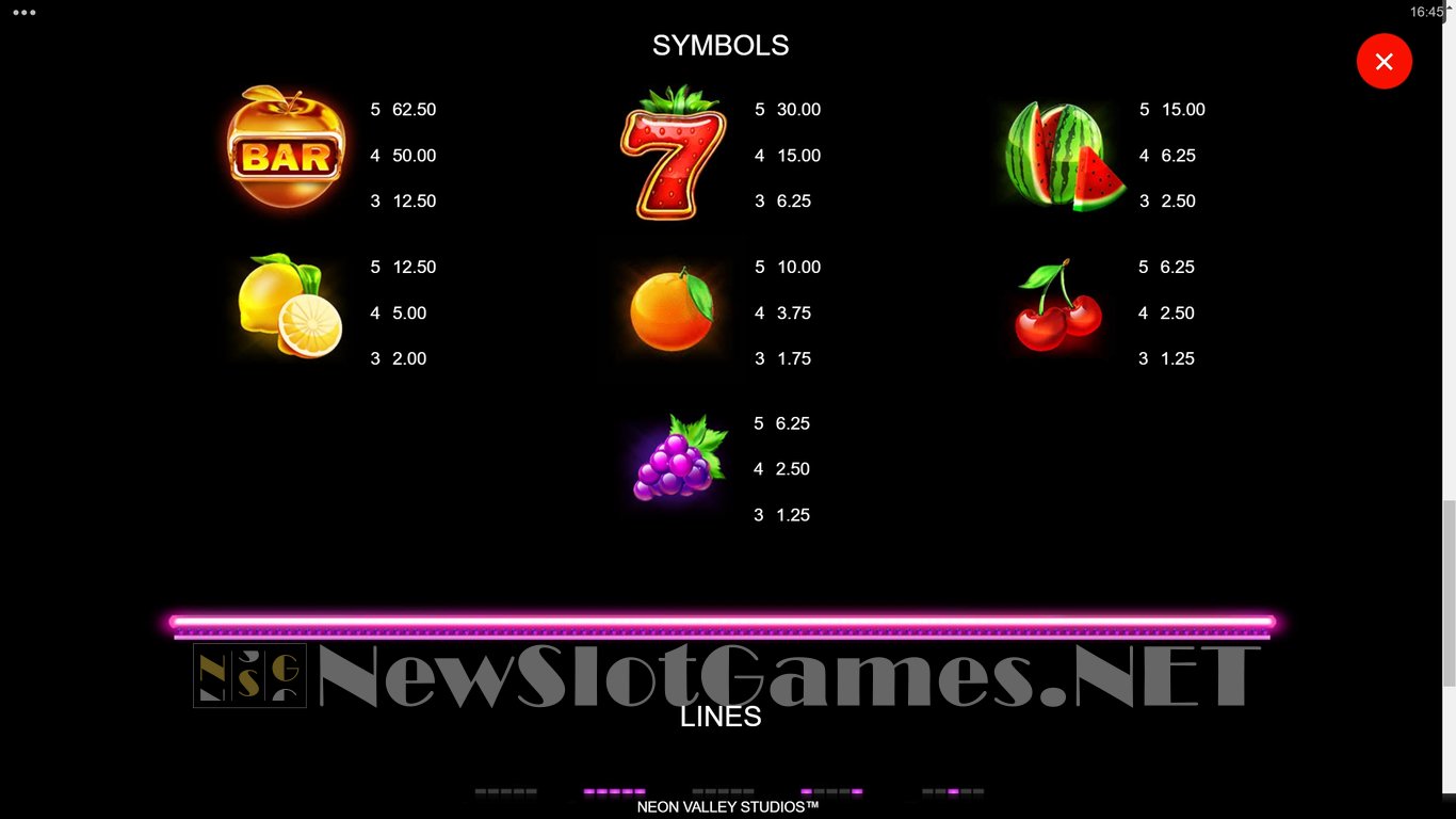 Starlite Fruits Slot Slot Image in Demo - pic. 5