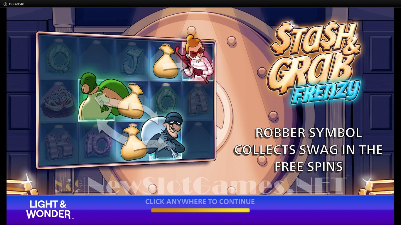 Stash & Grab Frenzy Slot Demo Image