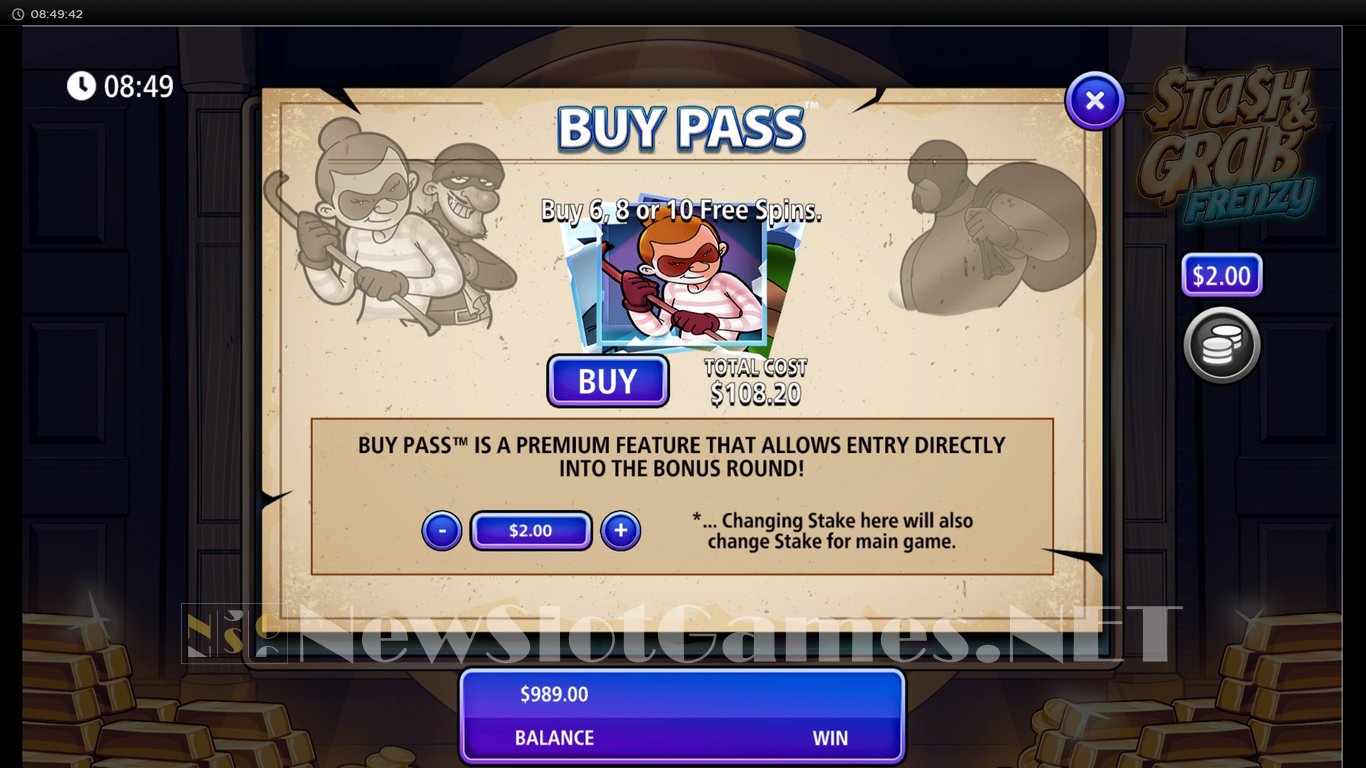 Stash & Grab Frenzy Slot Slot Image in Demo - pic. 10