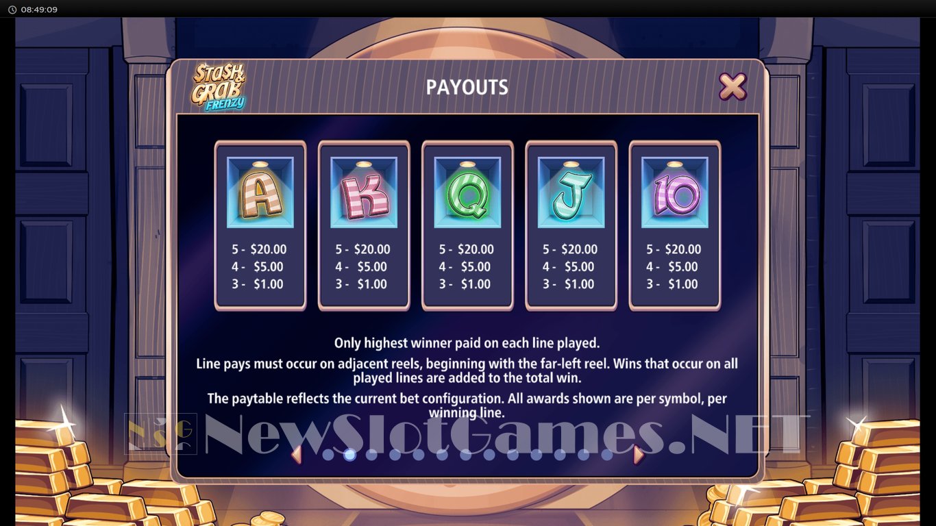 Stash & Grab Frenzy Slot Slot Image in Demo - pic. 5