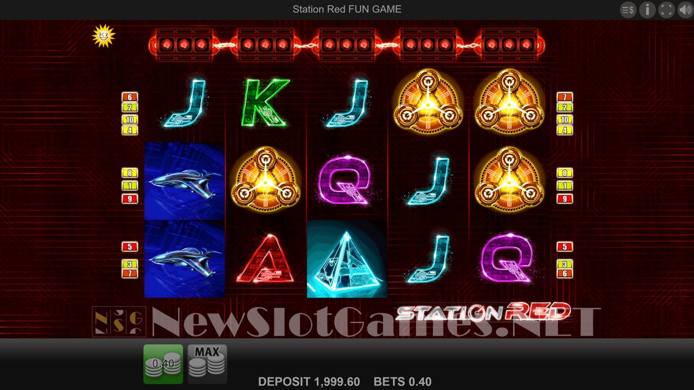 Station Red Slot Demo Image