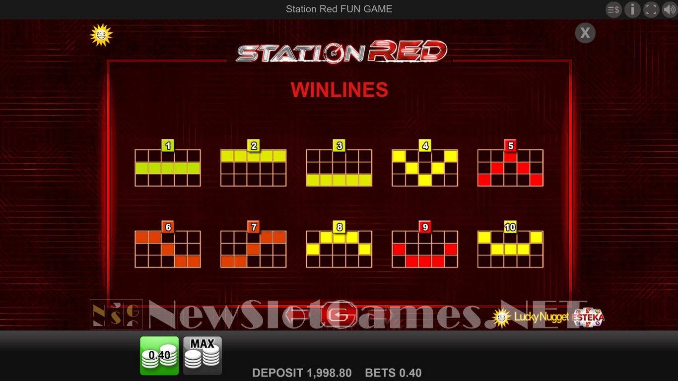 Station Red Slot Slot Image in Demo - pic. 4