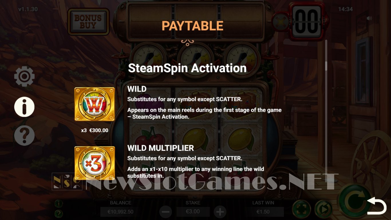 SteamSpin Slot Slot Image in Demo - pic. 5
