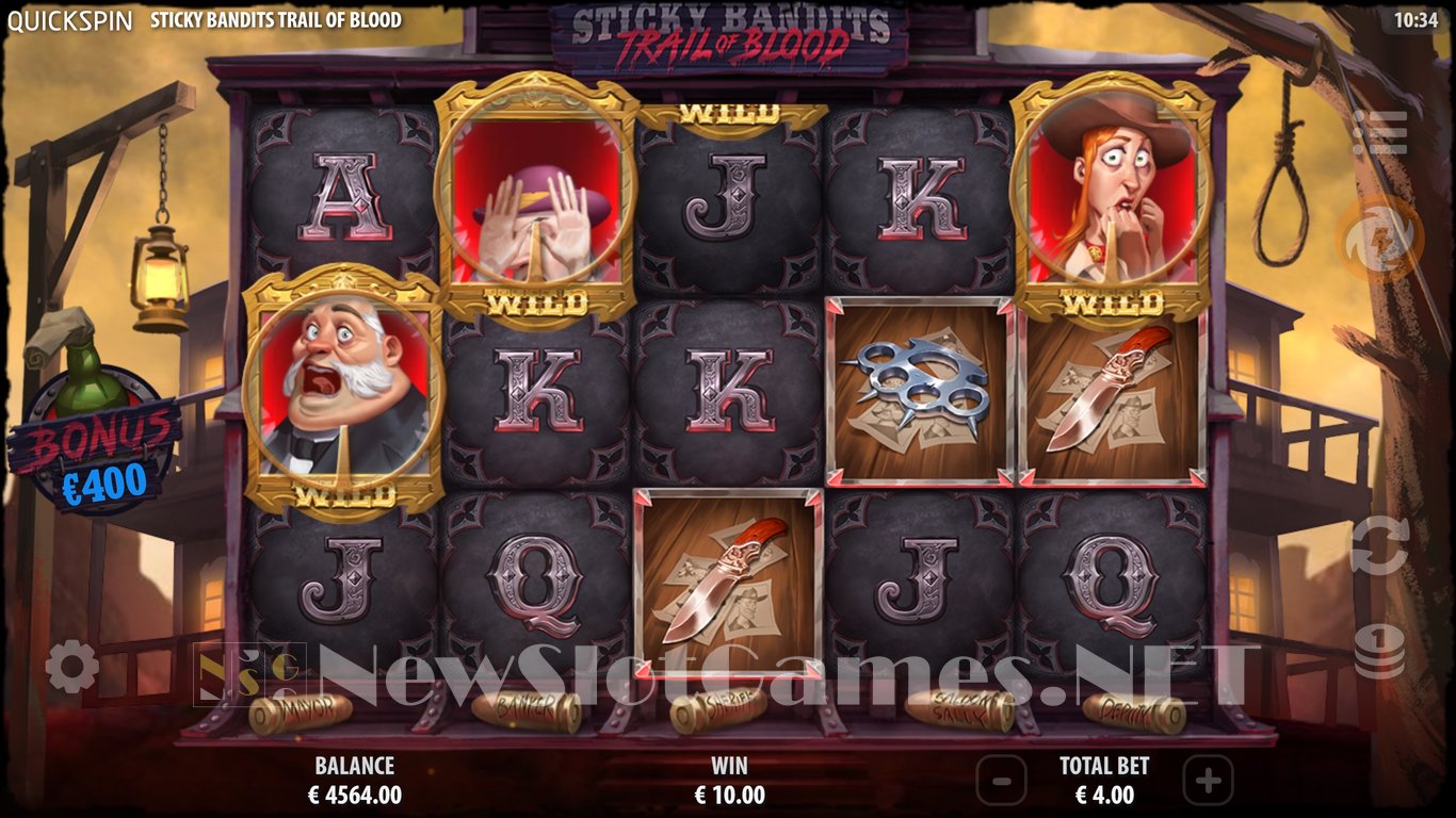 Sticky Bandits Trail of Blood Slot Slot Image in Demo - pic. 10