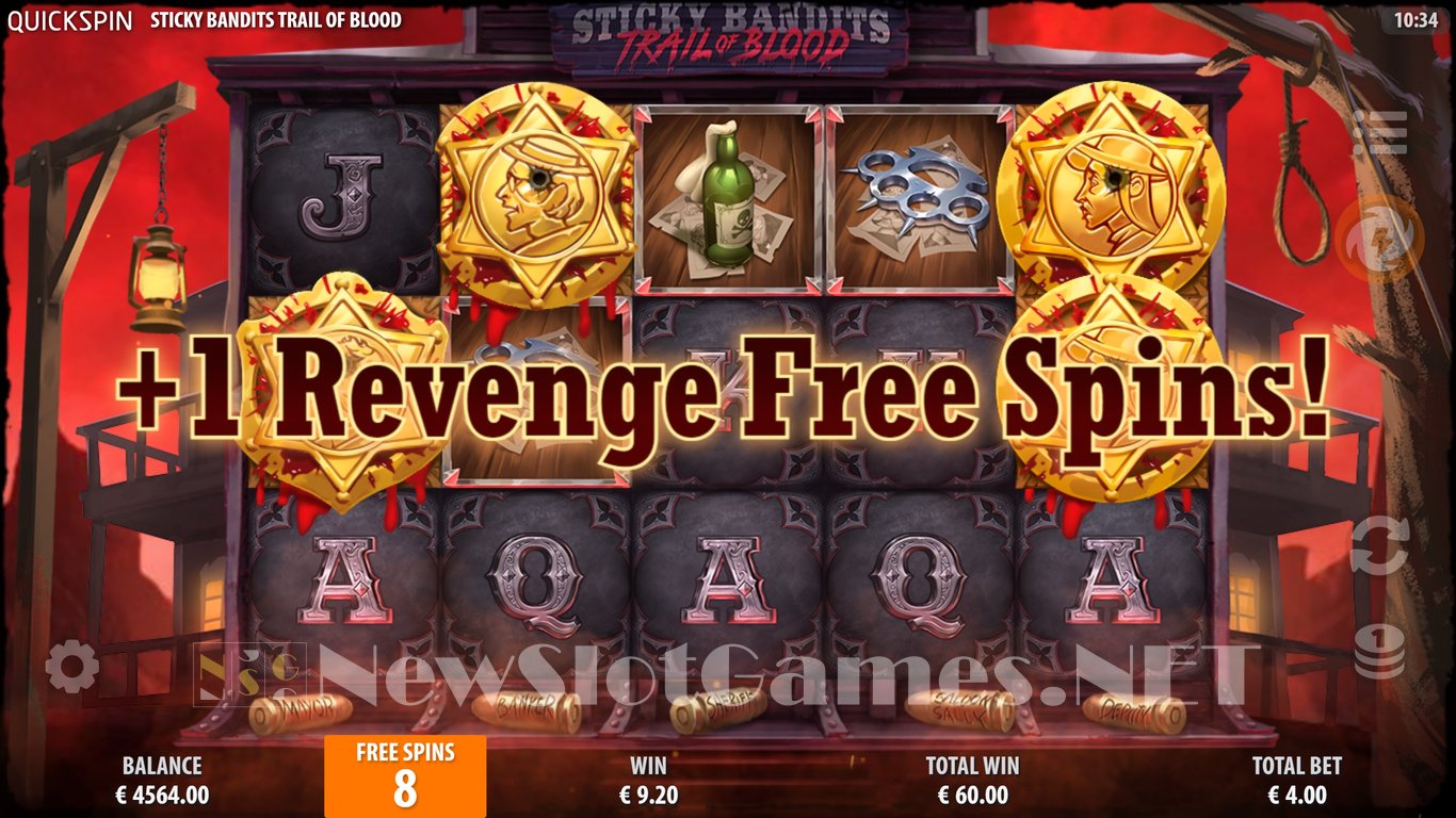 Sticky Bandits Trail of Blood Slot Slot Image in Demo - pic. 13