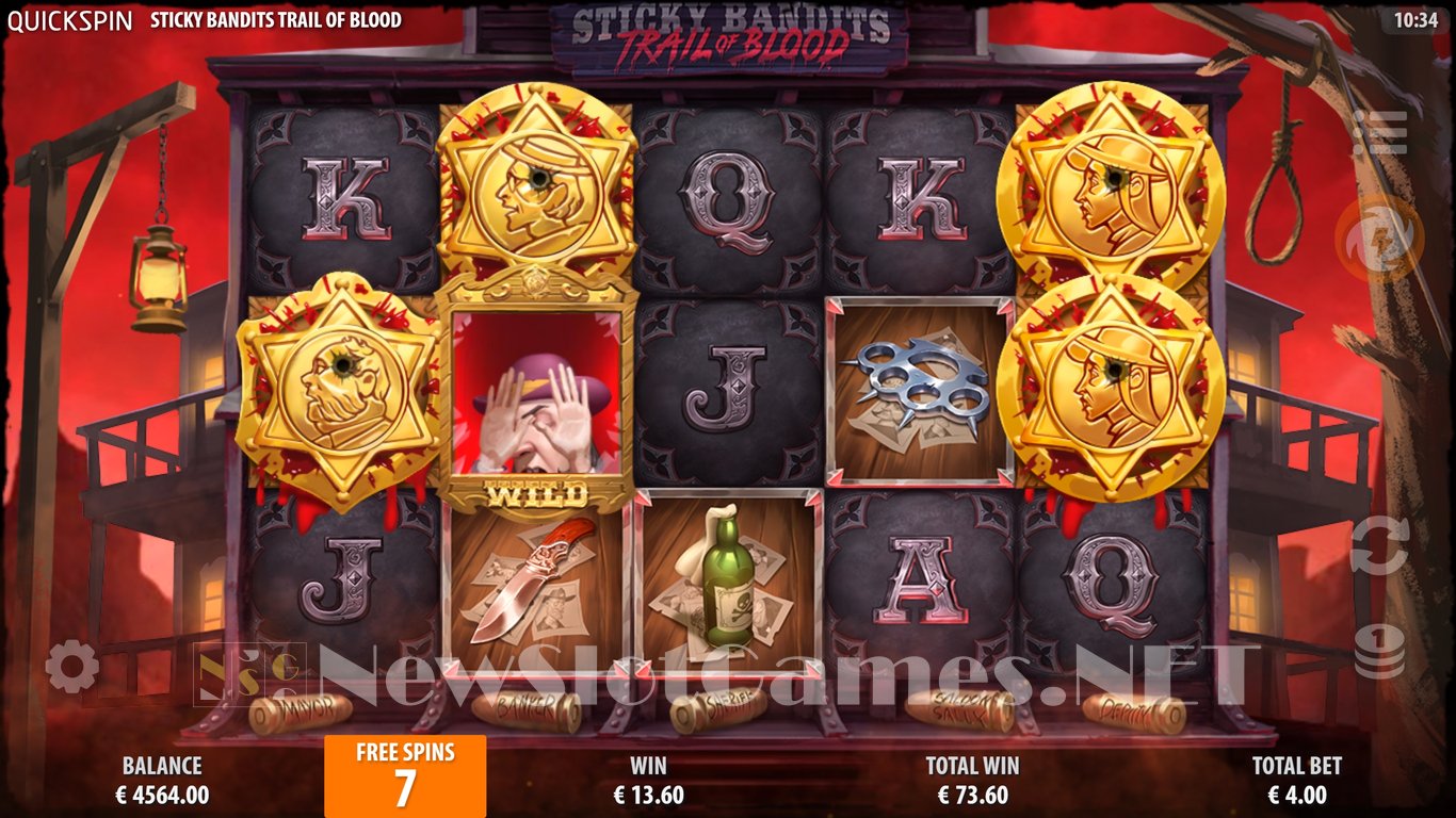 Sticky Bandits Trail of Blood Slot Slot Image in Demo - pic. 14
