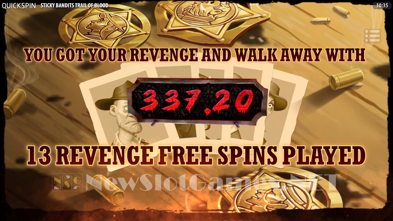 Sticky Bandits Trail of Blood Slot Slot Image in Demo - pic. 16