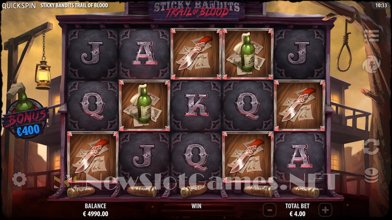 Sticky Bandits Trail of Blood Slot Slot Image in Demo - pic. 2