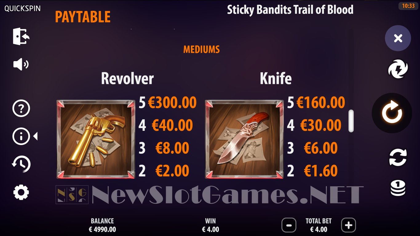 Sticky Bandits Trail of Blood Slot Slot Image in Demo - pic. 6