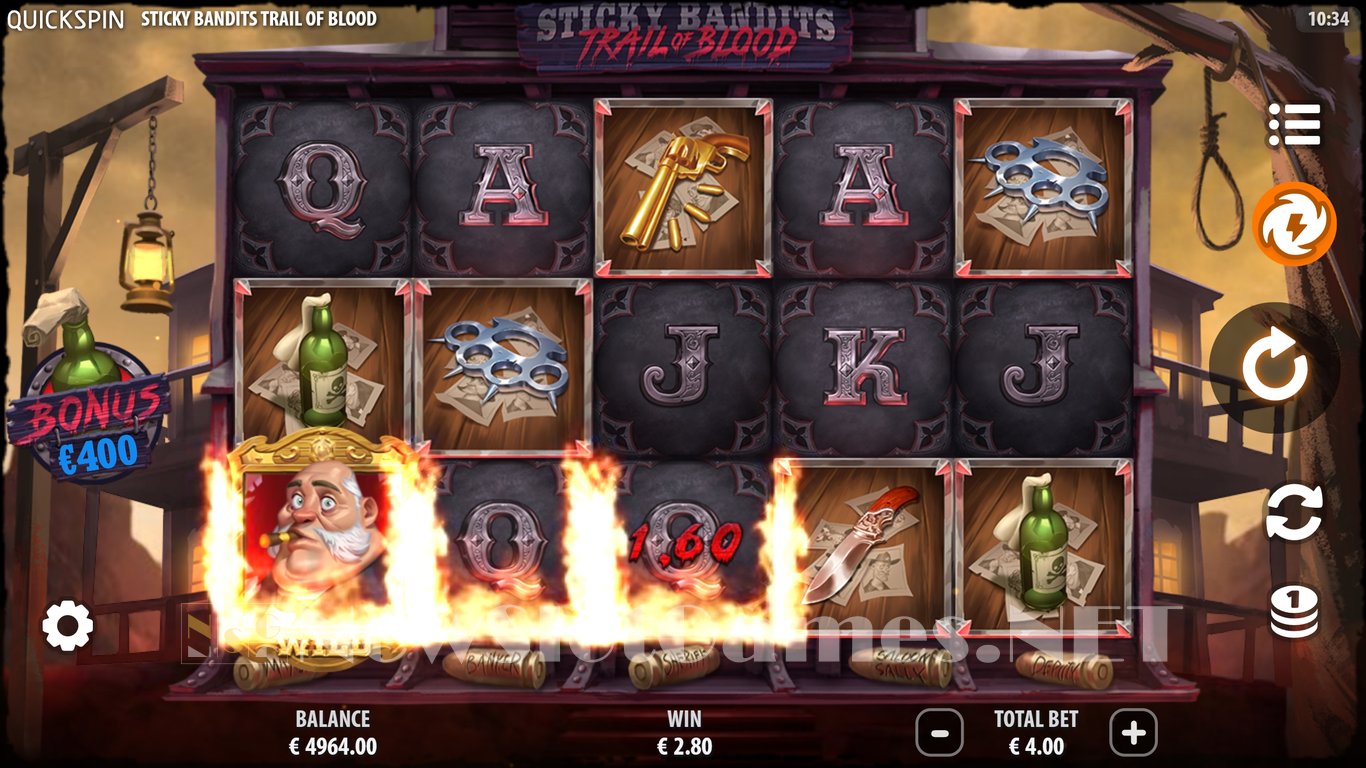 Sticky Bandits Trail of Blood Slot Slot Image in Demo - pic. 8