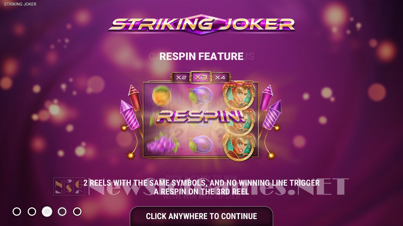 Striking Joker Slot Demo Image